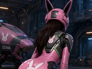 D.va twerk avec sa nouvelle tenue moulante par IA