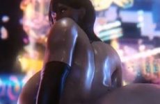 Une Hyur Final Fantasy XIV twerk ses grosses fesses