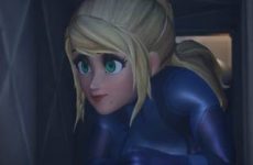 Samus Aran en mode furtivité avec son gros cul