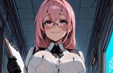 Tsukishiro Yanagi ecchi dans Zenless Zone Zero par IA