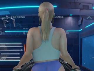 Samus Aran en mode bimbo aux grosses fesses
