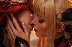Rogue des X-men dans une romance lesbienne
