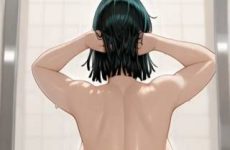 Fubuki sous la douche dans One Punch Man par IA