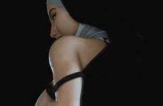 Battle Nun - une nonne avec des grosses fesses