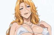Matsumoto Rangiku en bikini sexy dans Bleach