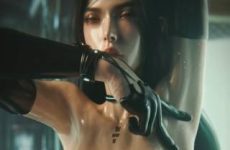 Raven de Stellar Blade avec des gros seins
