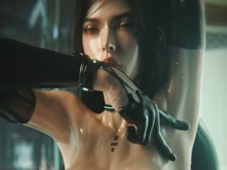 Raven de Stellar Blade avec des gros seins