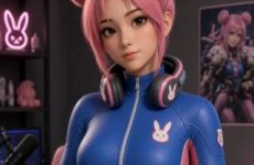D.Va dans un nouveau style par intelligente artificielle ?