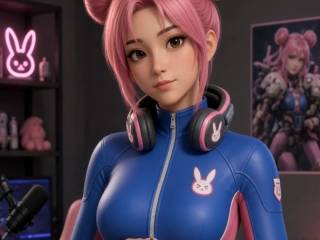 D.Va dans un nouveau style par intelligente artificielle ?