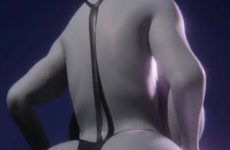 Raven de DC Comics avec son gros cul sexy en 3D